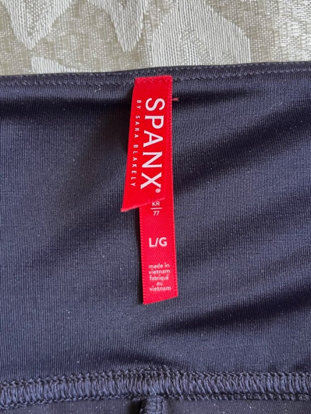 SPANX Black Leggings Jeggings Large - Picture 8 of 10